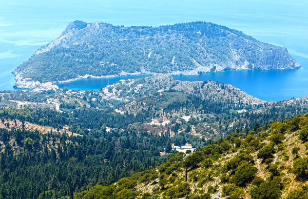 Summer sea view of assos