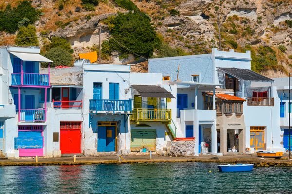 Greek fishing village klima milos 2